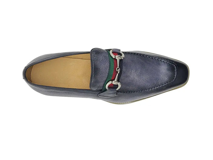 Carrucci Calfskin Slip-On Horsebit Loafer
