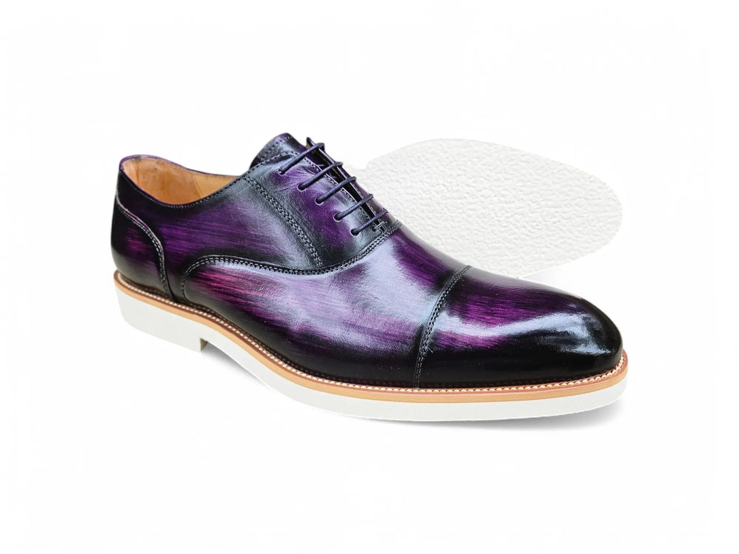 Cap Toe Oxford in Lightweight Sole