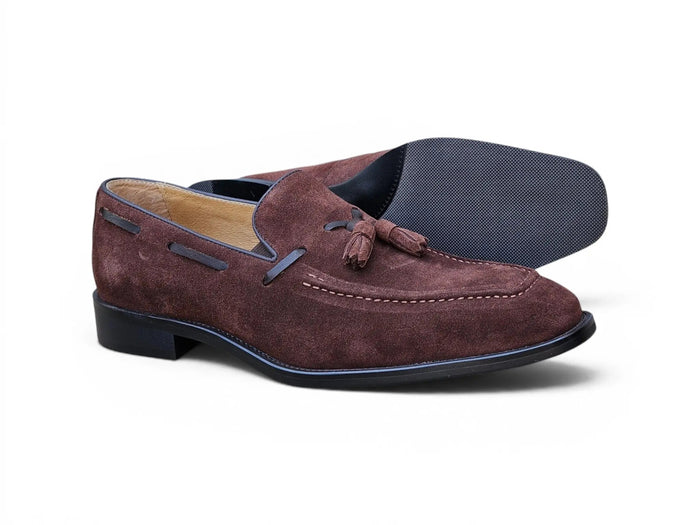 Carrucci Savoy Suede Tassel Loafer