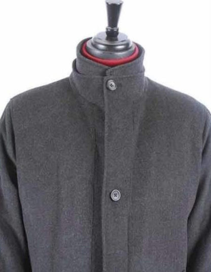 Mens Overcoat - Topcoat For Men - Winter Fabric - men's Fully lined classic fit outerwear 1930s Overcoat - Men's Tuxedo USA