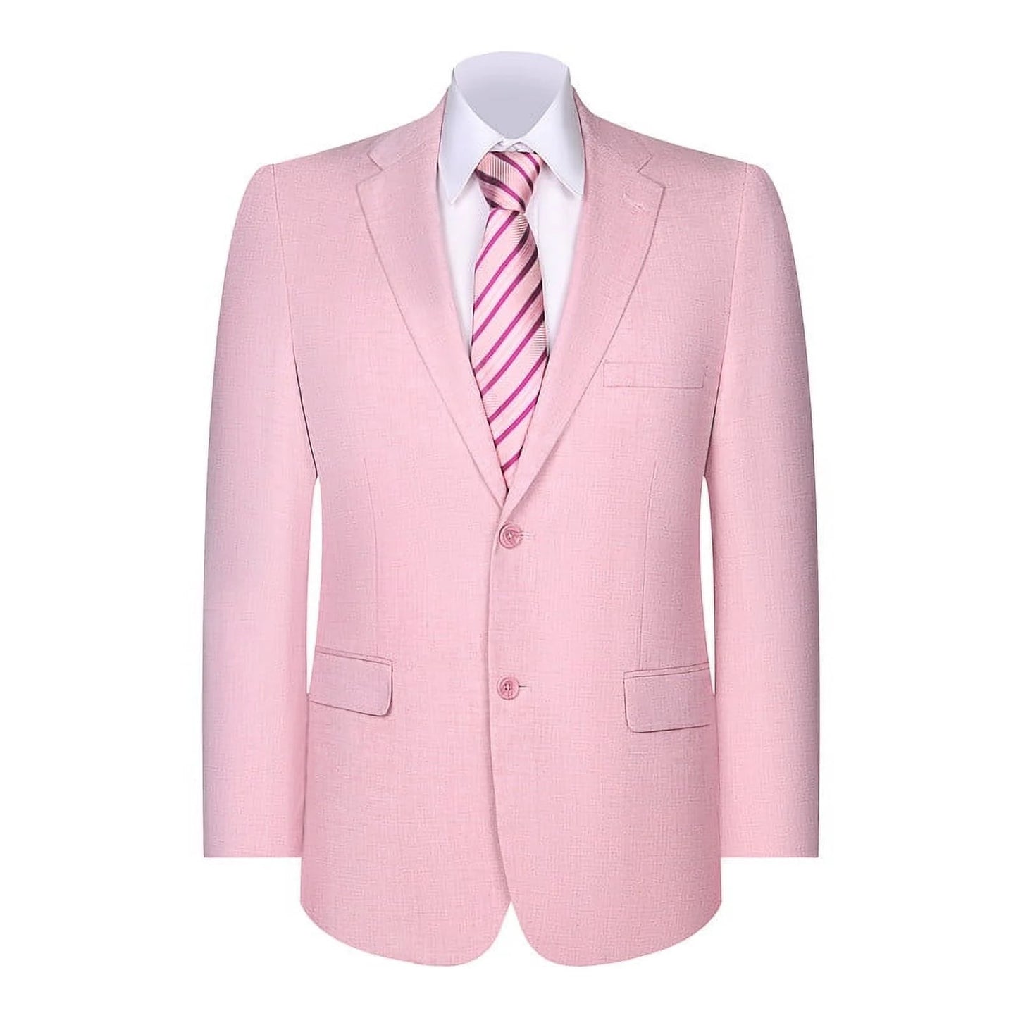 Mens Blazer Classic Fit Sport Coat Two Buttons Lightweight Suit Jacket Iceberg Green