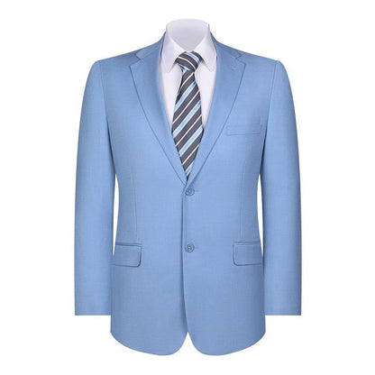 Mens Blazer Classic Fit Sport Coat Two Buttons Lightweight Suit Jacket Iceberg Green