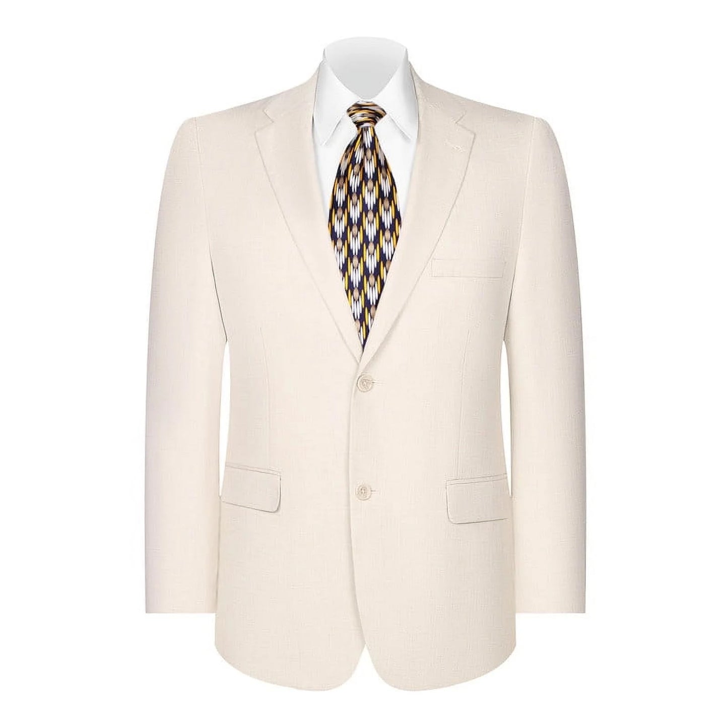 Mens Blazer Classic Fit Sport Coat Two Buttons Lightweight Suit Jacket Iceberg Green
