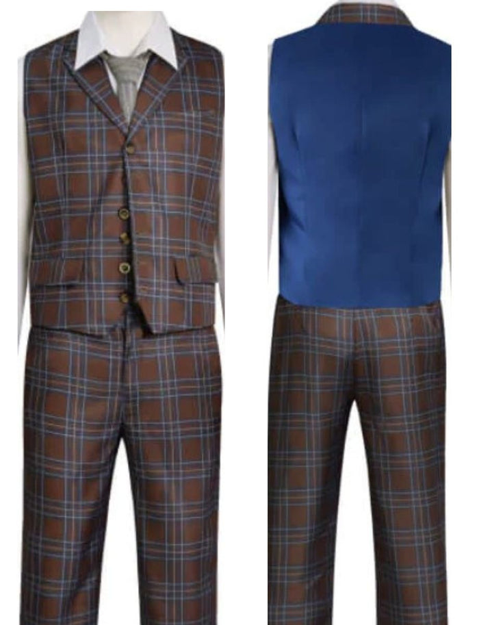 Mens 14th Doctor Who Cosplay Outfit – Character Inspired Waistcoat and Pants