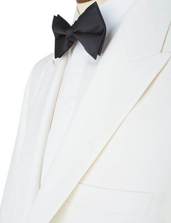 Men’s Ivory White Spectre Blazer – Classic Formal Jacket for Groom and Events
