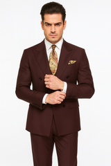 double-breasted-suits-vested-suits-wool-fabric-apolo-king-brand-solid-brown-suit