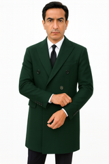 6-button-dark-olive-green-long-overcoat-custom-prom-tuxedos