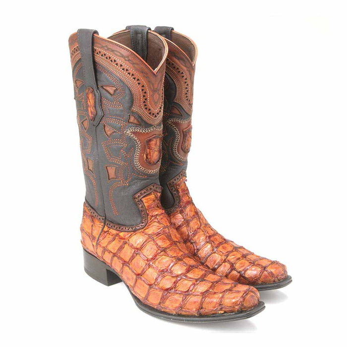 Los Altos Pirarucu Cognac European Square Toe Menƒ??s Boot