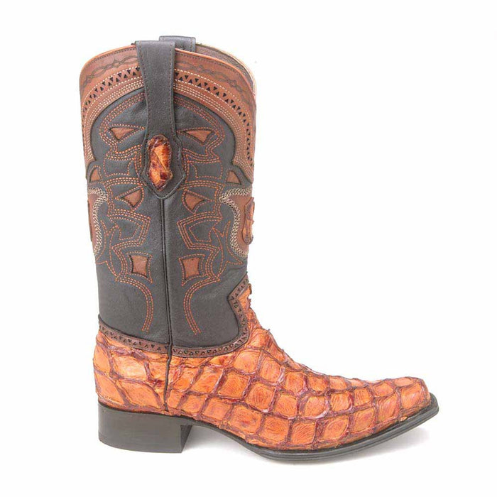 Los Altos Pirarucu Cognac European Square Toe Menƒ??s Boot