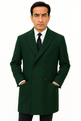 6-button-dark-olive-green-long-overcoat-custom-prom-tuxedos