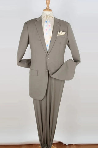 Tan Suits For Wedding - Tan Groomsmen Suits - Tan Sharkskin Notch lapel Tuxedo - Men's Tuxedo USA