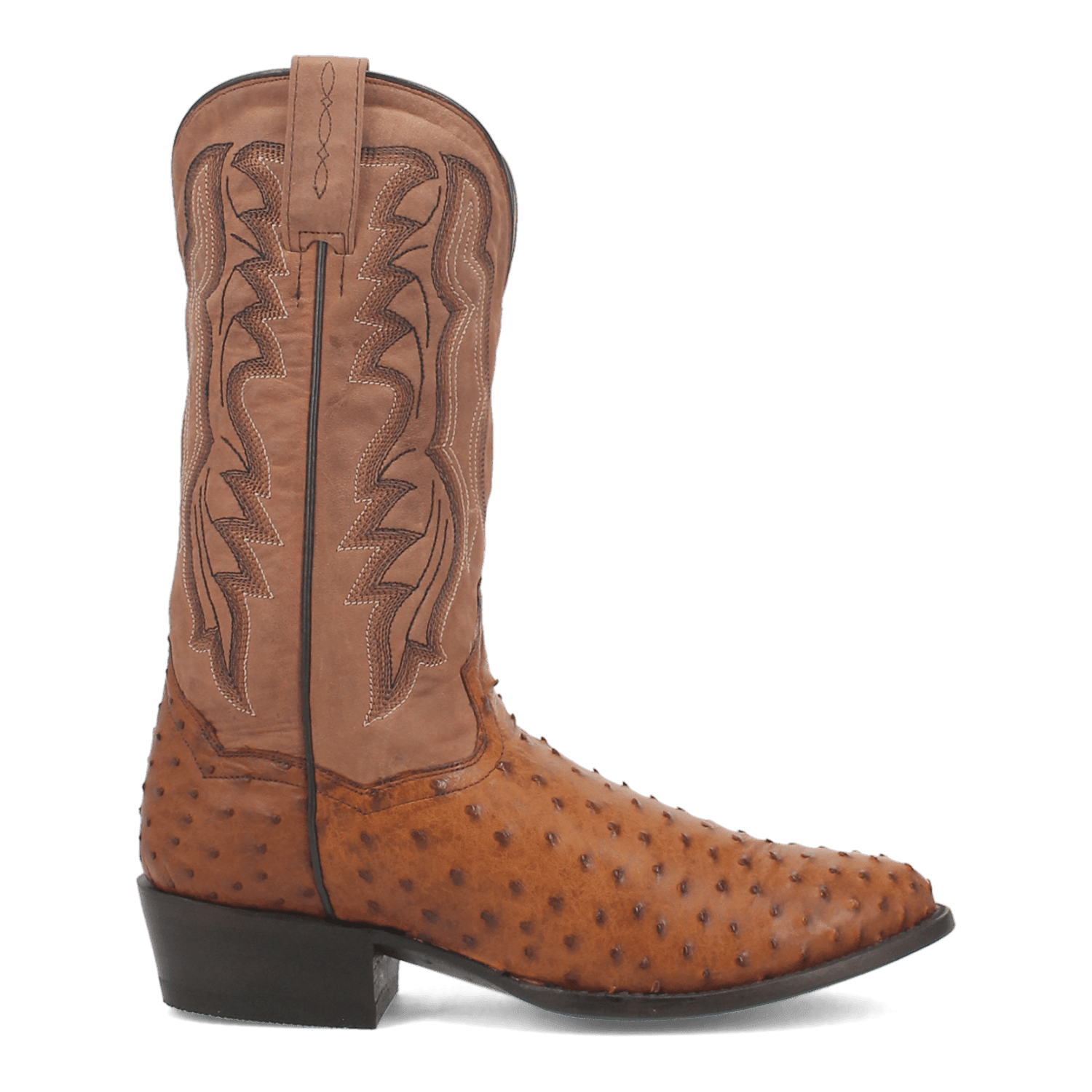 TEMPE FULL QUILL OSTRICH BOOT
