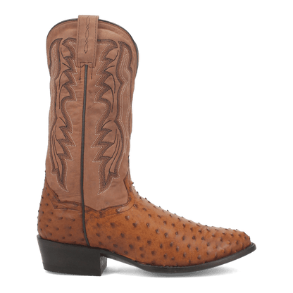 TEMPE FULL QUILL OSTRICH BOOT