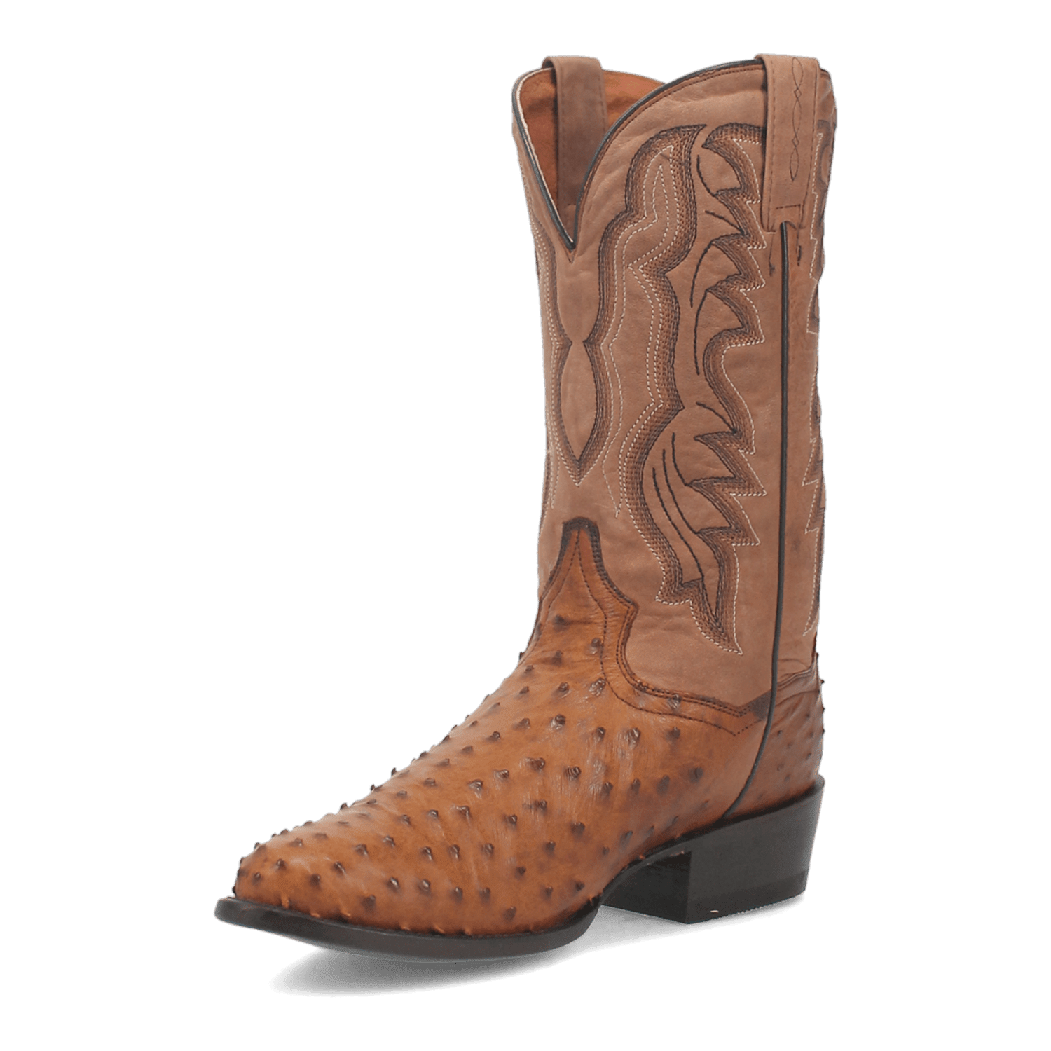 TEMPE FULL QUILL OSTRICH BOOT
