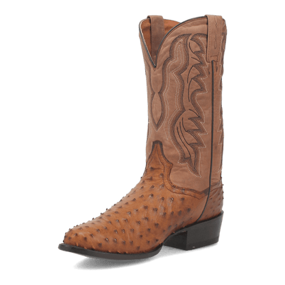 TEMPE FULL QUILL OSTRICH BOOT