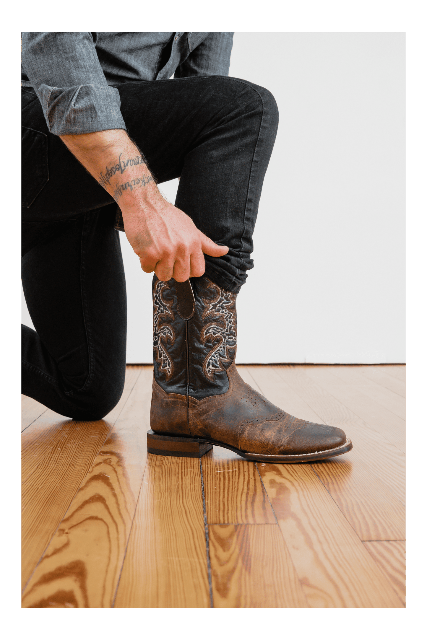 FRANKLIN LEATHER BOOT