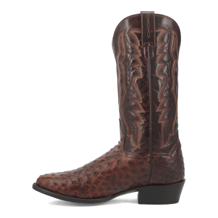 PERSHING FULL QUILL OSTRICH BOOT