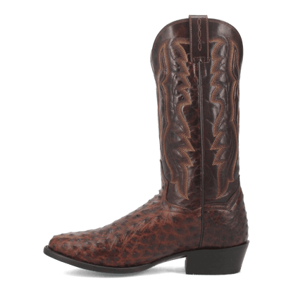 PERSHING FULL QUILL OSTRICH BOOT