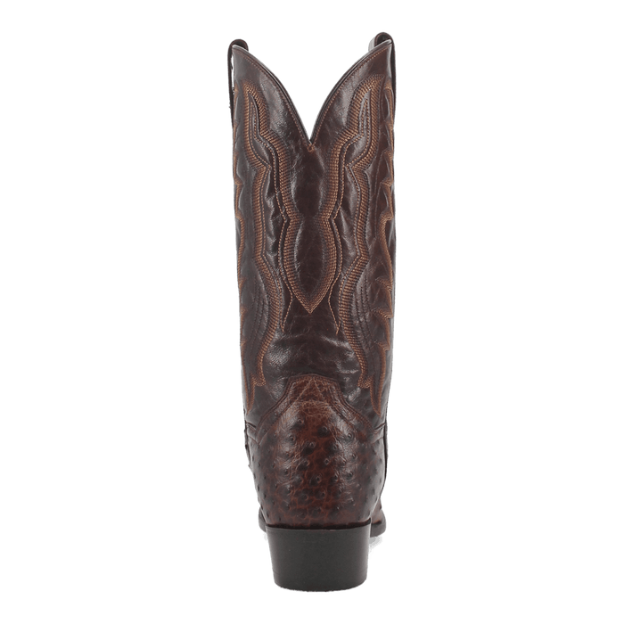 PERSHING FULL QUILL OSTRICH BOOT