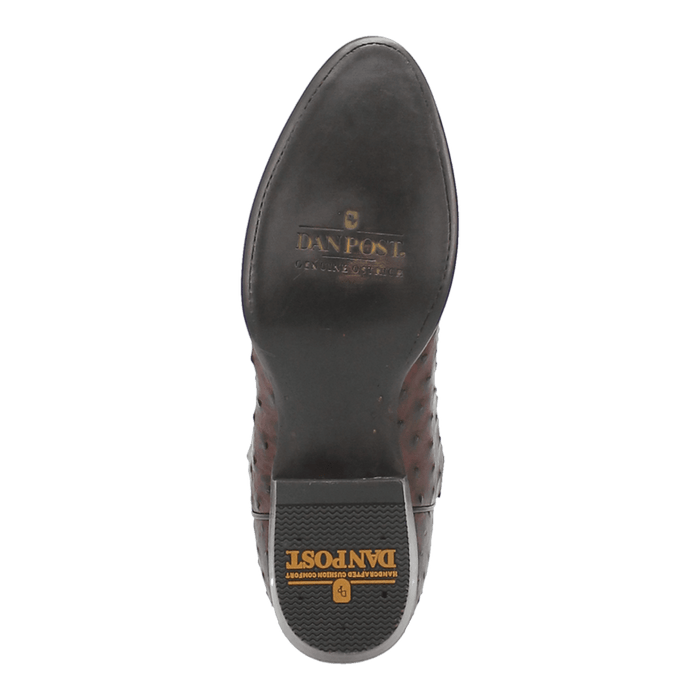 PERSHING FULL QUILL OSTRICH BOOT