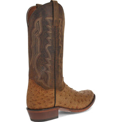 dan-post-gehrig-mens-saddle-western-ostrich-boots - Size: 