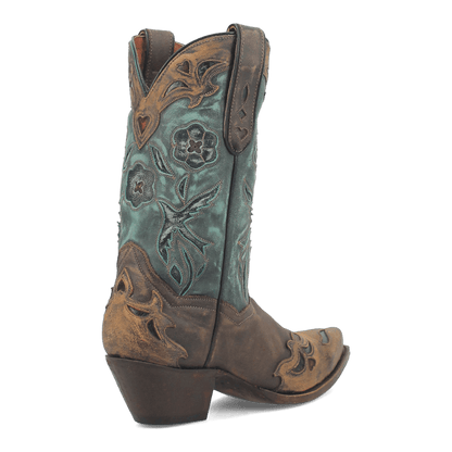 VINTAGE BLUEBIRD LEATHER BOOT
