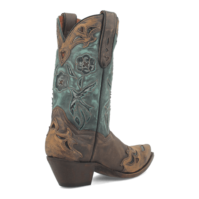 VINTAGE BLUEBIRD LEATHER BOOT