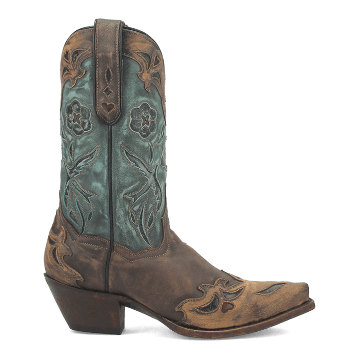 VINTAGE BLUEBIRD LEATHER BOOT