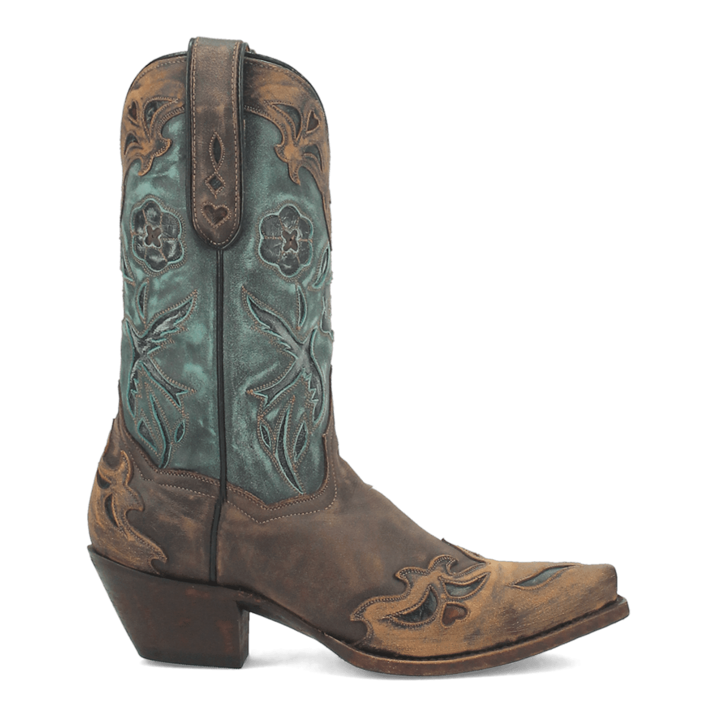 VINTAGE BLUEBIRD LEATHER BOOT