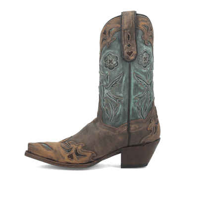 VINTAGE BLUEBIRD LEATHER BOOT
