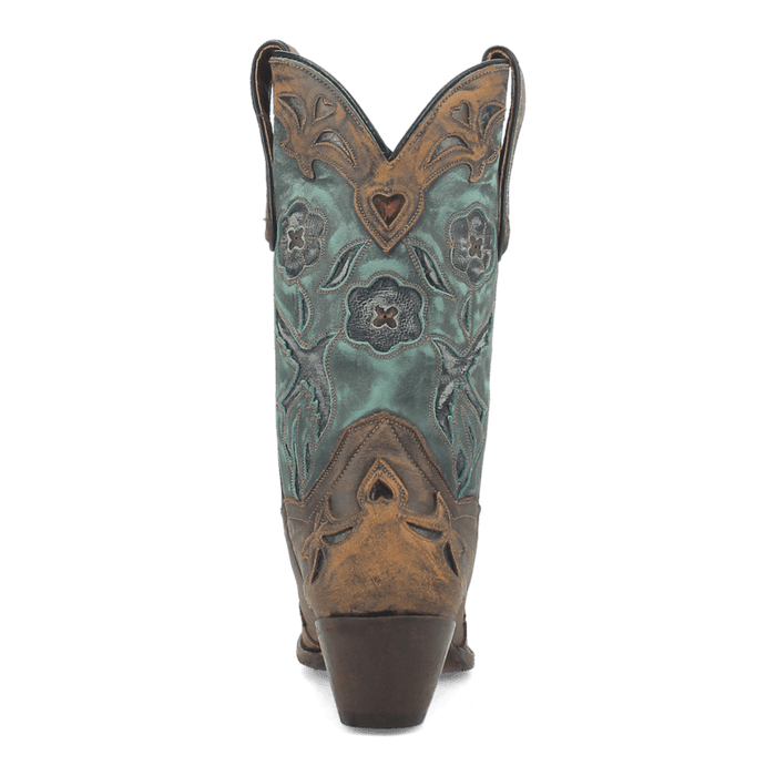 VINTAGE BLUEBIRD LEATHER BOOT