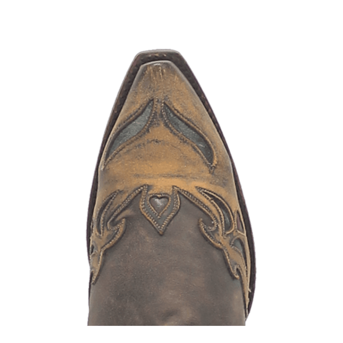 VINTAGE BLUEBIRD LEATHER BOOT