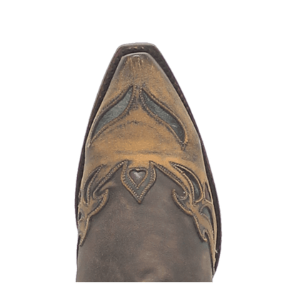 VINTAGE BLUEBIRD LEATHER BOOT