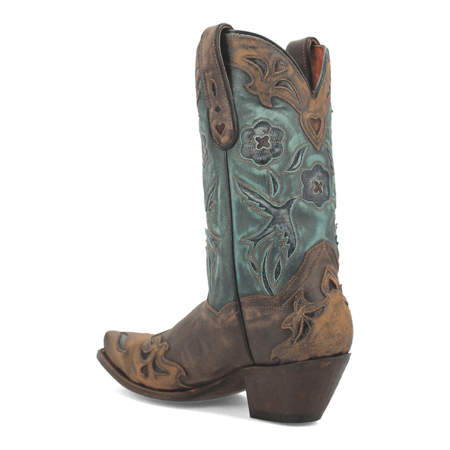 VINTAGE BLUEBIRD LEATHER BOOT