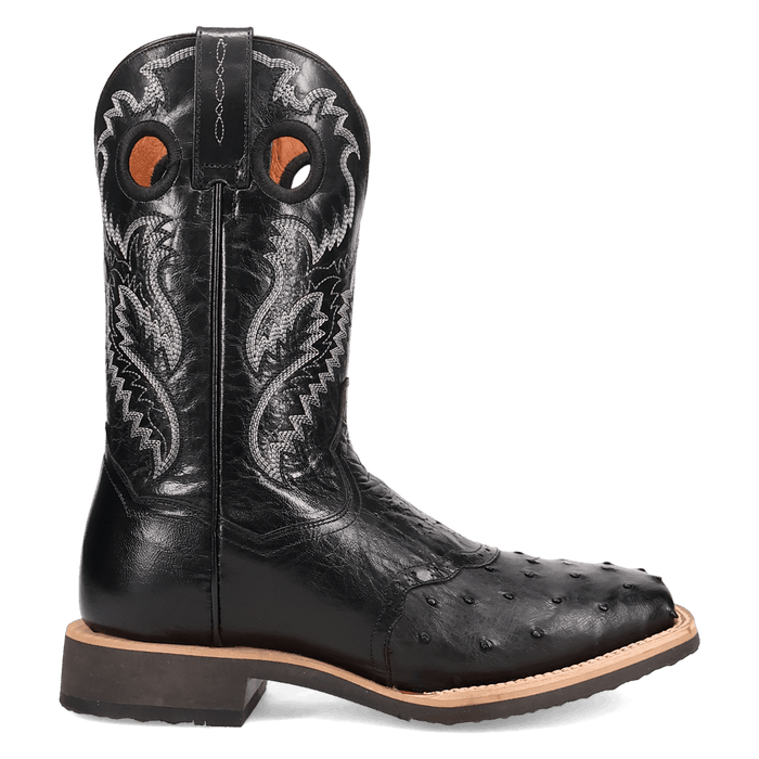 MARTEL FULL QUILL OSTRICH BOOT