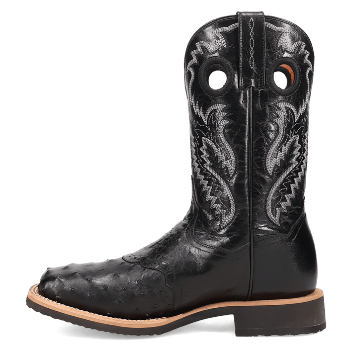 MARTEL FULL QUILL OSTRICH BOOT