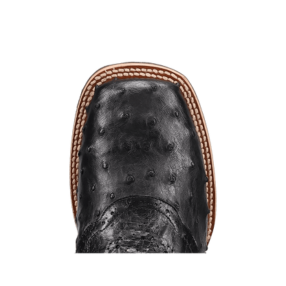 MARTEL FULL QUILL OSTRICH BOOT