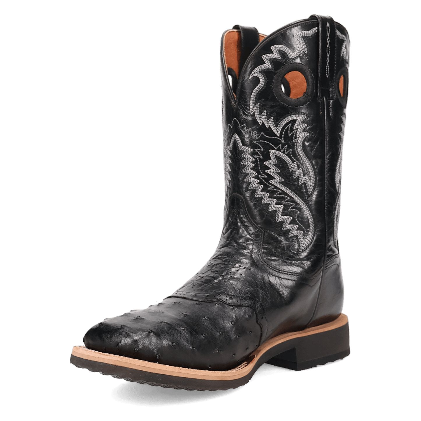 MARTEL FULL QUILL OSTRICH BOOT