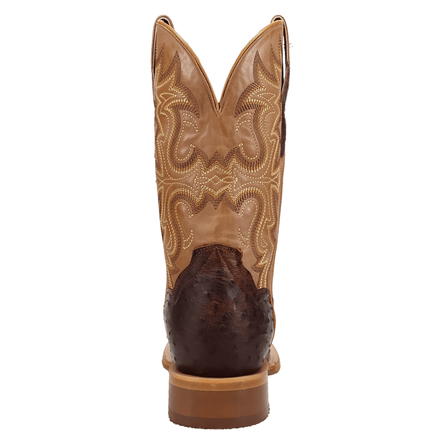 DRAYDEN FULL QUILL OSTRICH BOOT