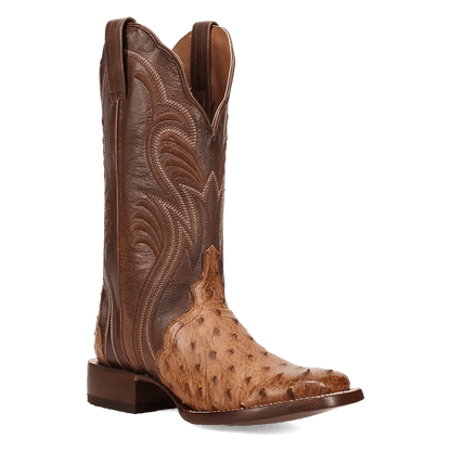 REESE FULL QUILL OSTRICH BOOT