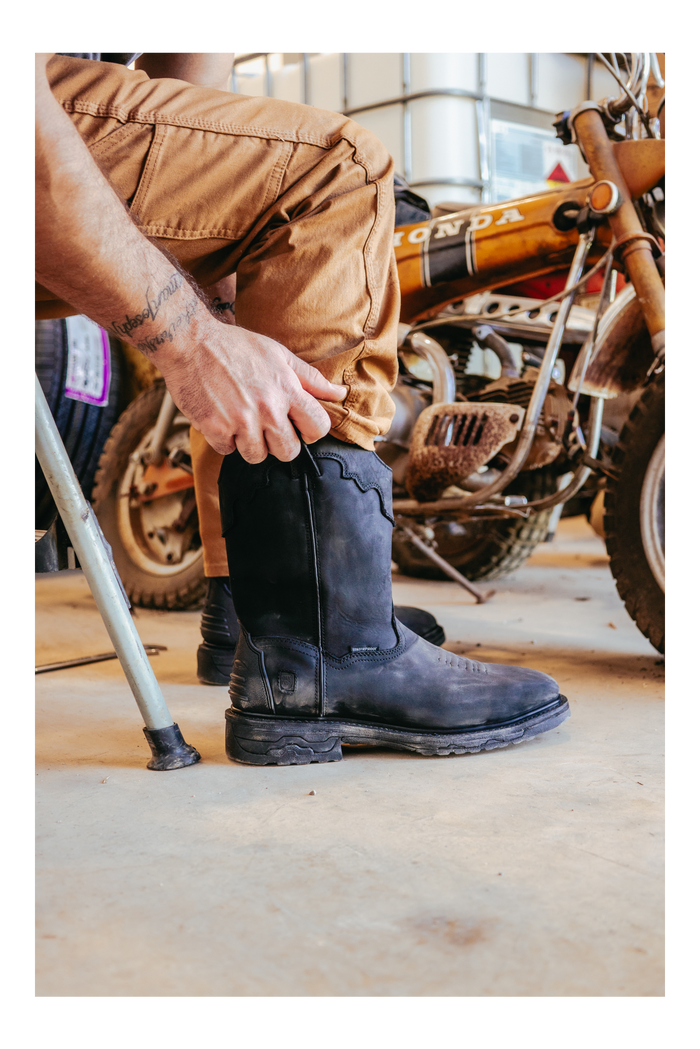 BLAYDE WATERPROOF LEATHER BOOT
