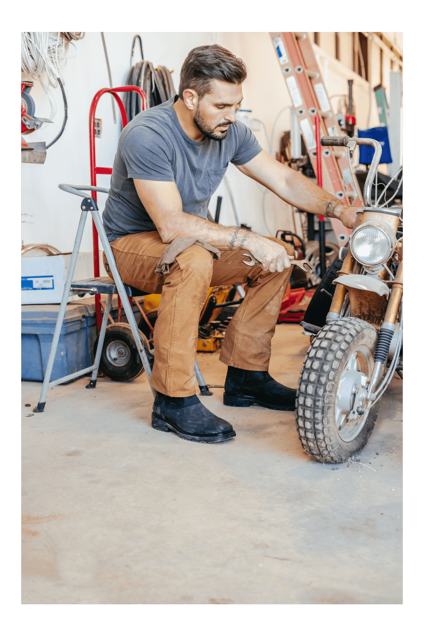 BLAYDE WATERPROOF LEATHER BOOT