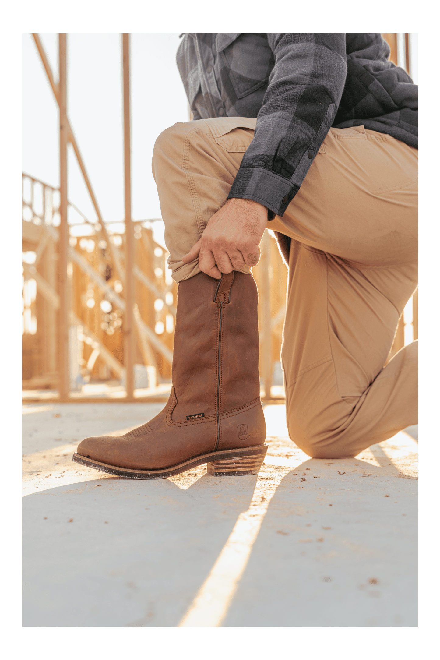 ALBUQUERQUE WATERPROOF LEATHER BOOT
