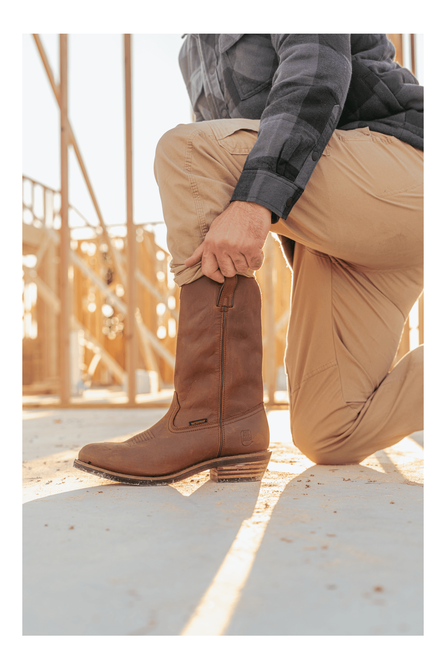 ALBUQUERQUE WATERPROOF LEATHER BOOT