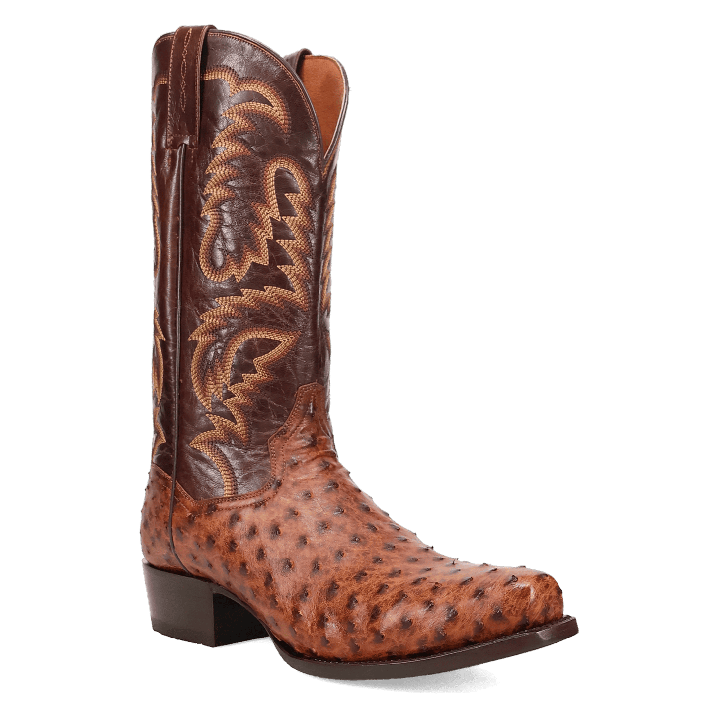 MARCO FULL QUILL OSTRICH BOOT