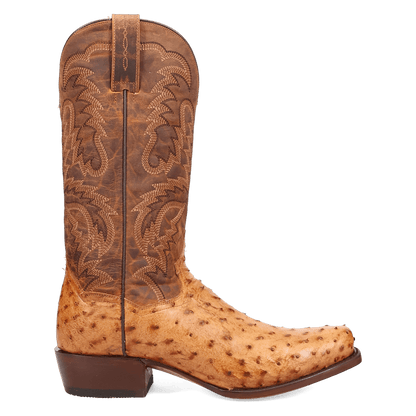 MARCO FULL QUILL OSTRICH BOOT