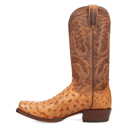 MARCO FULL QUILL OSTRICH BOOT