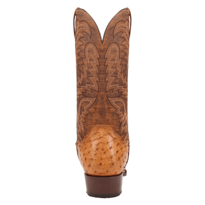 MARCO FULL QUILL OSTRICH BOOT