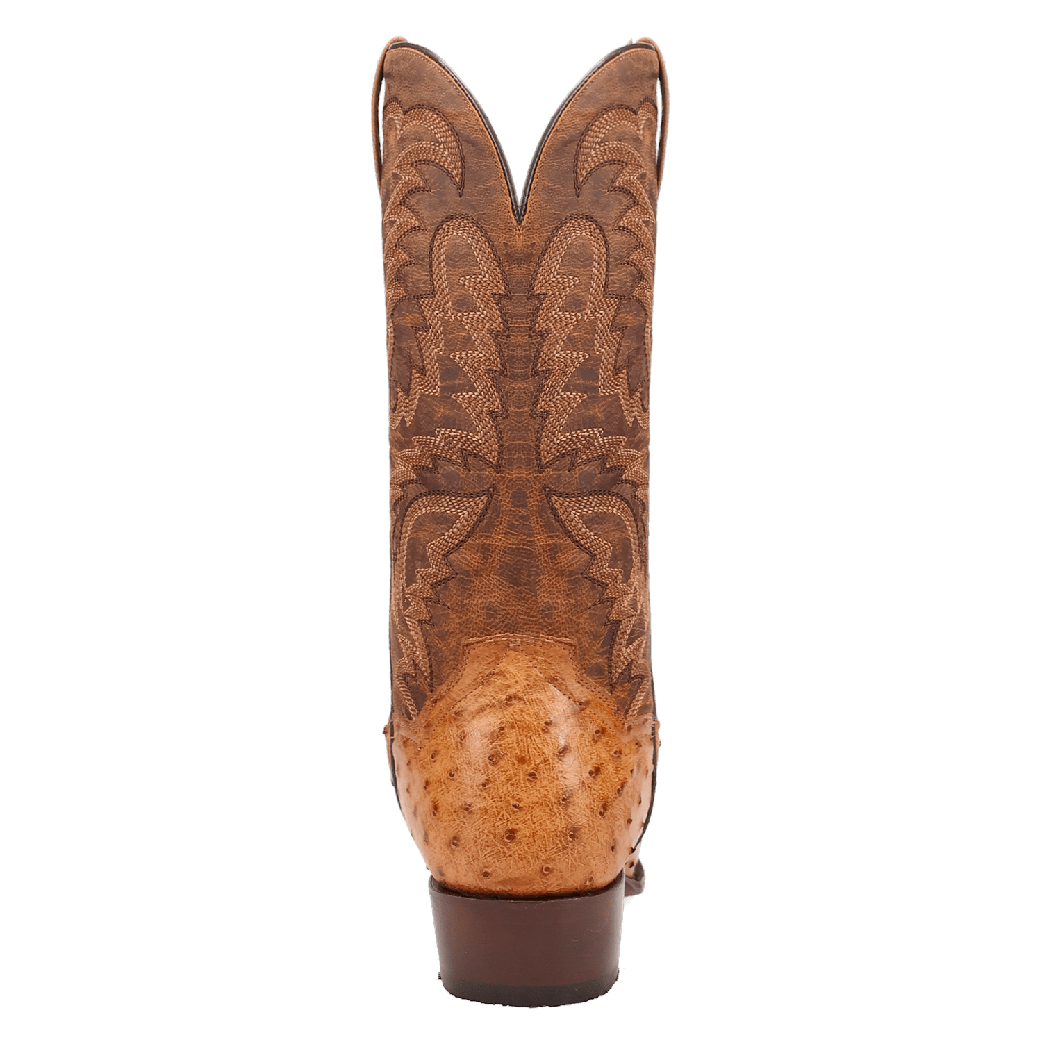 MARCO FULL QUILL OSTRICH BOOT