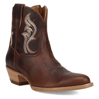 RUSTIC CHARM LEATHER BOOTIE